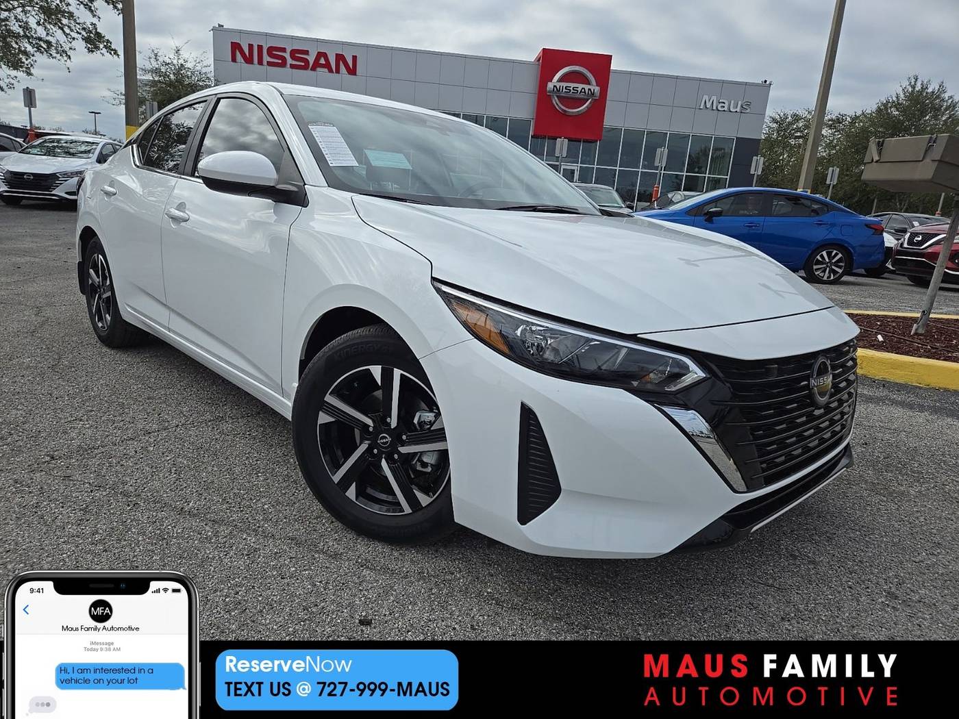 2025 Nissan Sentra SV — Sedan — 2,628 mi — New Port Richey, FL