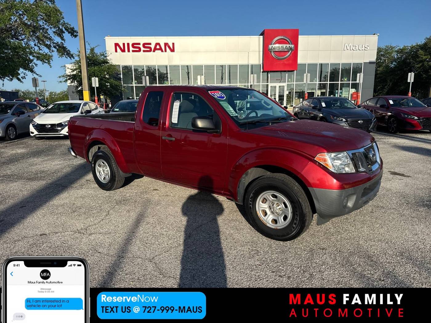 2015 Nissan Frontier S — Pickup Truck — 73,701 mi — New Port Richey, FL