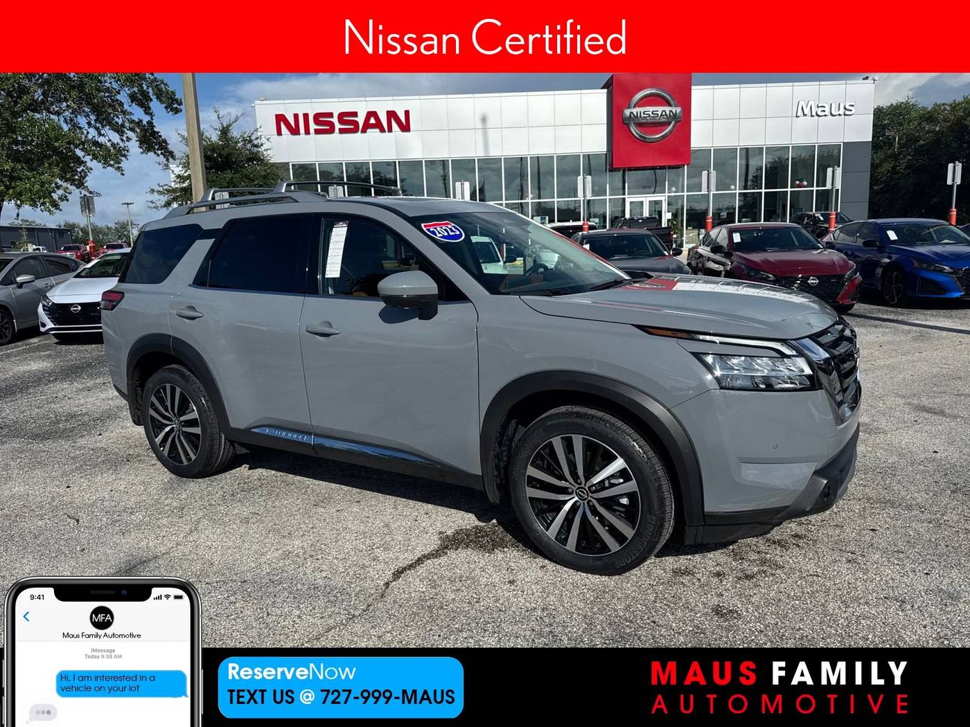 2023 Nissan Pathfinder Platinum — SUV — 26,898 mi — New Port Richey, FL