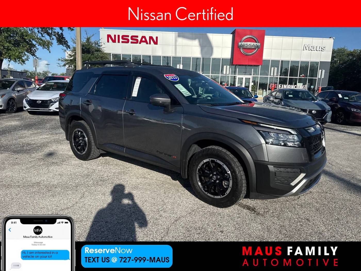 2023 Nissan Pathfinder Rock Creek — SUV — 29,872 mi — New Port Richey, FL