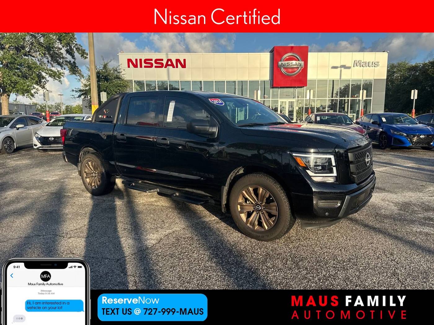 2024 Nissan Titan SV — Pickup Truck — 8,428 mi — New Port Richey, FL