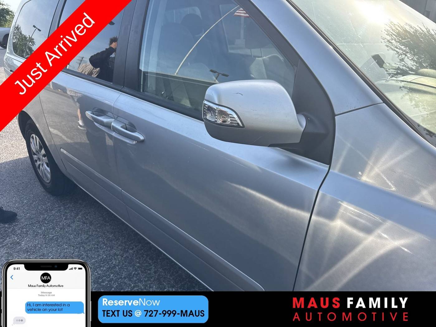 2012 Kia Sedona LX — Minivan — 81,380 mi — New Port Richey, FL
