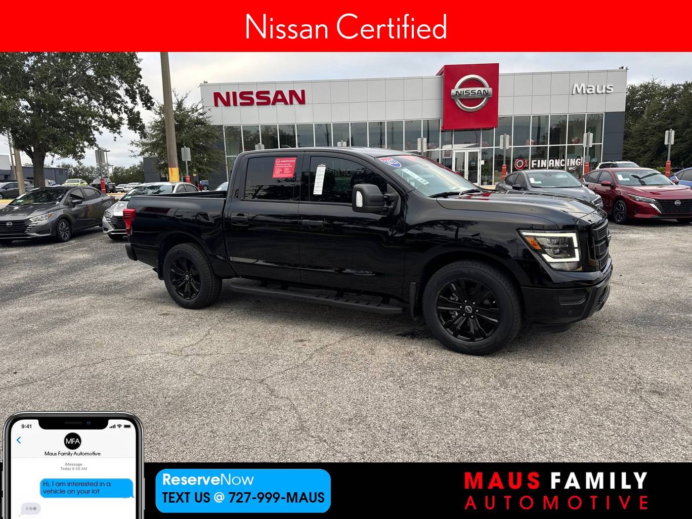 2023 Nissan Titan SV — Pickup Truck — 15,317 mi — New Port Richey, FL