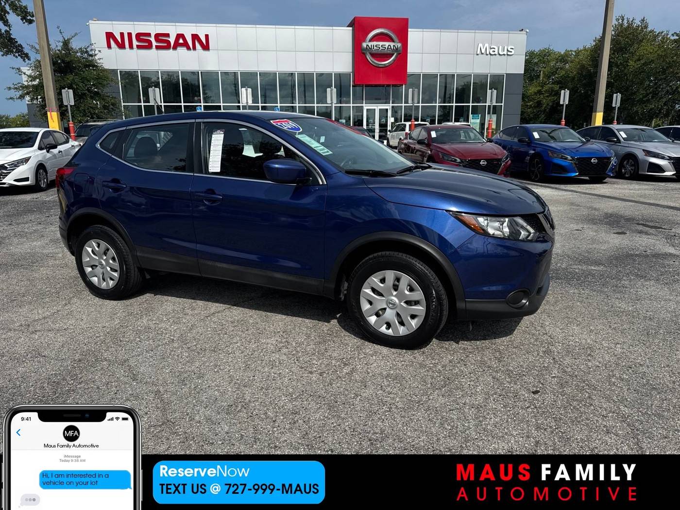 2019 Nissan Rogue Sport S — SUV — 92,591 mi — New Port Richey, FL