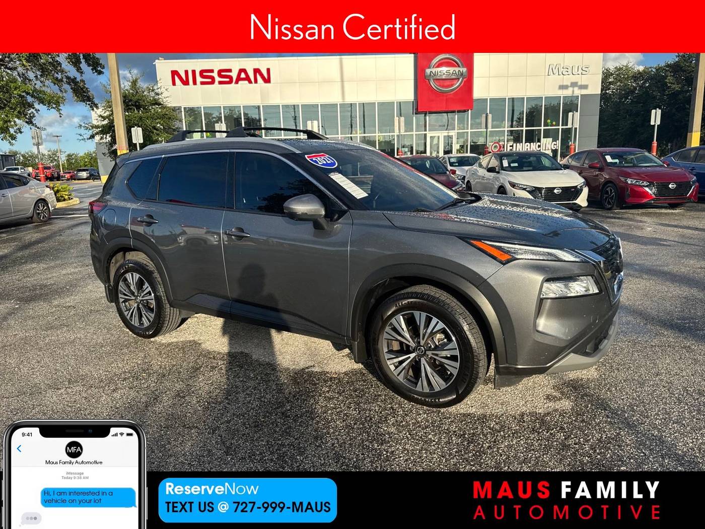 2021 Nissan Rogue SV — SUV — 32,428 mi — New Port Richey, FL