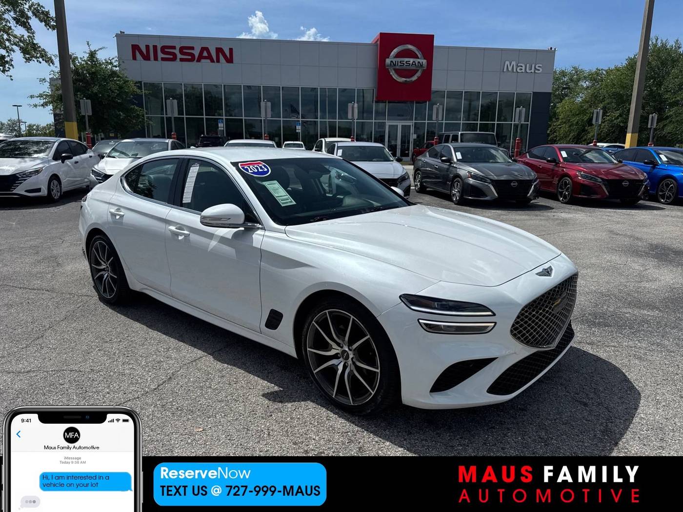 2023 Genesis G70 2.0T — Sedan — 48,457 mi — New Port Richey, FL
