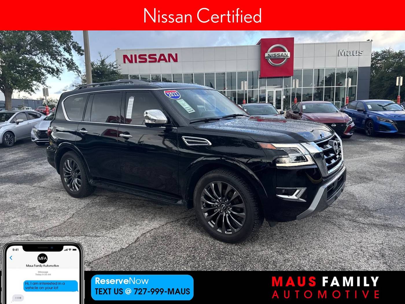 2023 Nissan Armada Platinum — SUV — 7,096 mi — New Port Richey, FL