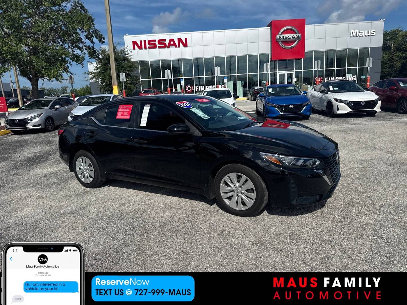 2024 Nissan Sentra S — Sedan — 4,810 mi — New Port Richey, FL
