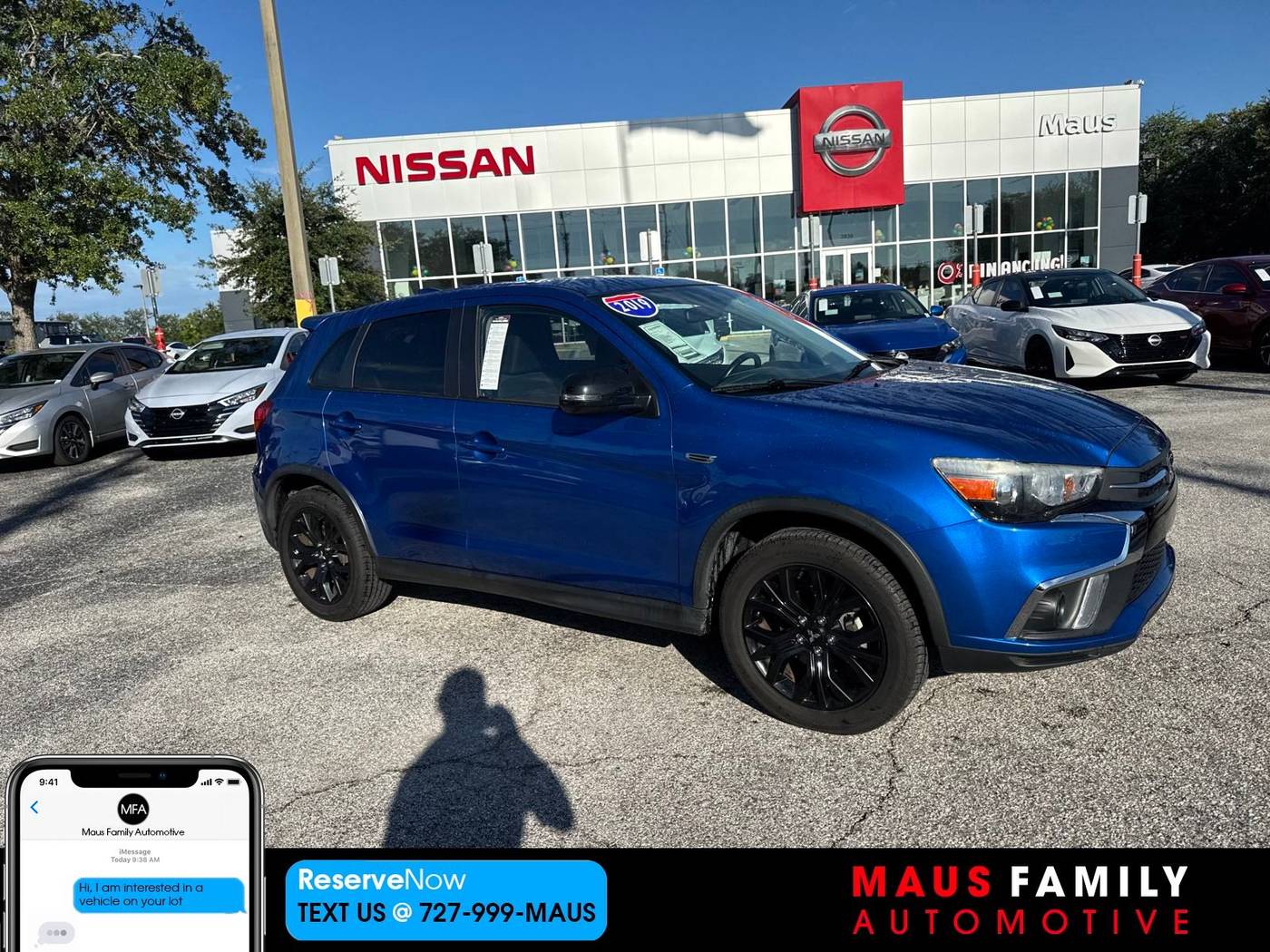 2019 Mitsubishi Outlander Sport LE — SUV — 59,452 mi — New Port Richey, FL