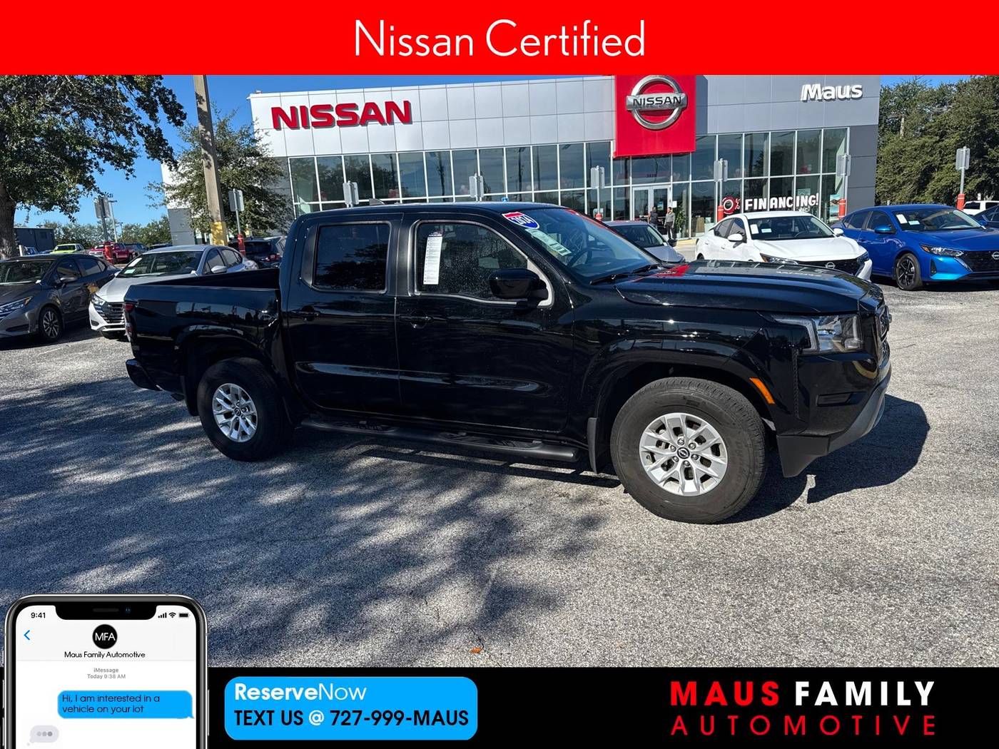 2024 Nissan Frontier SV — Pickup Truck — 28,302 mi — New Port Richey, FL