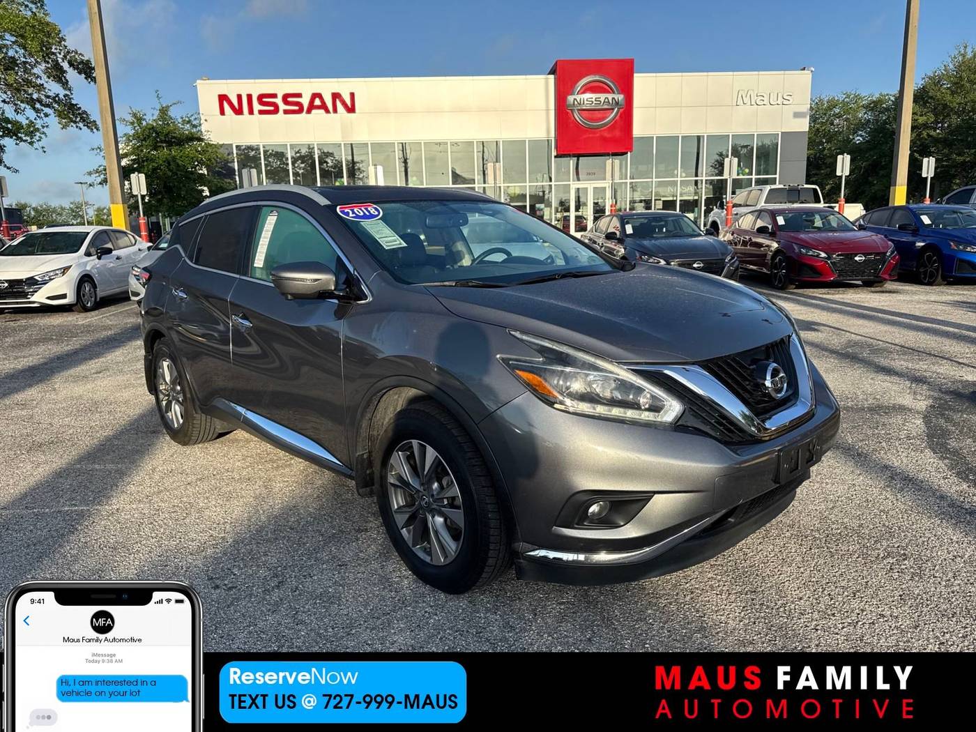 2018 Nissan Murano SL — SUV — 122,720 mi — New Port Richey, FL