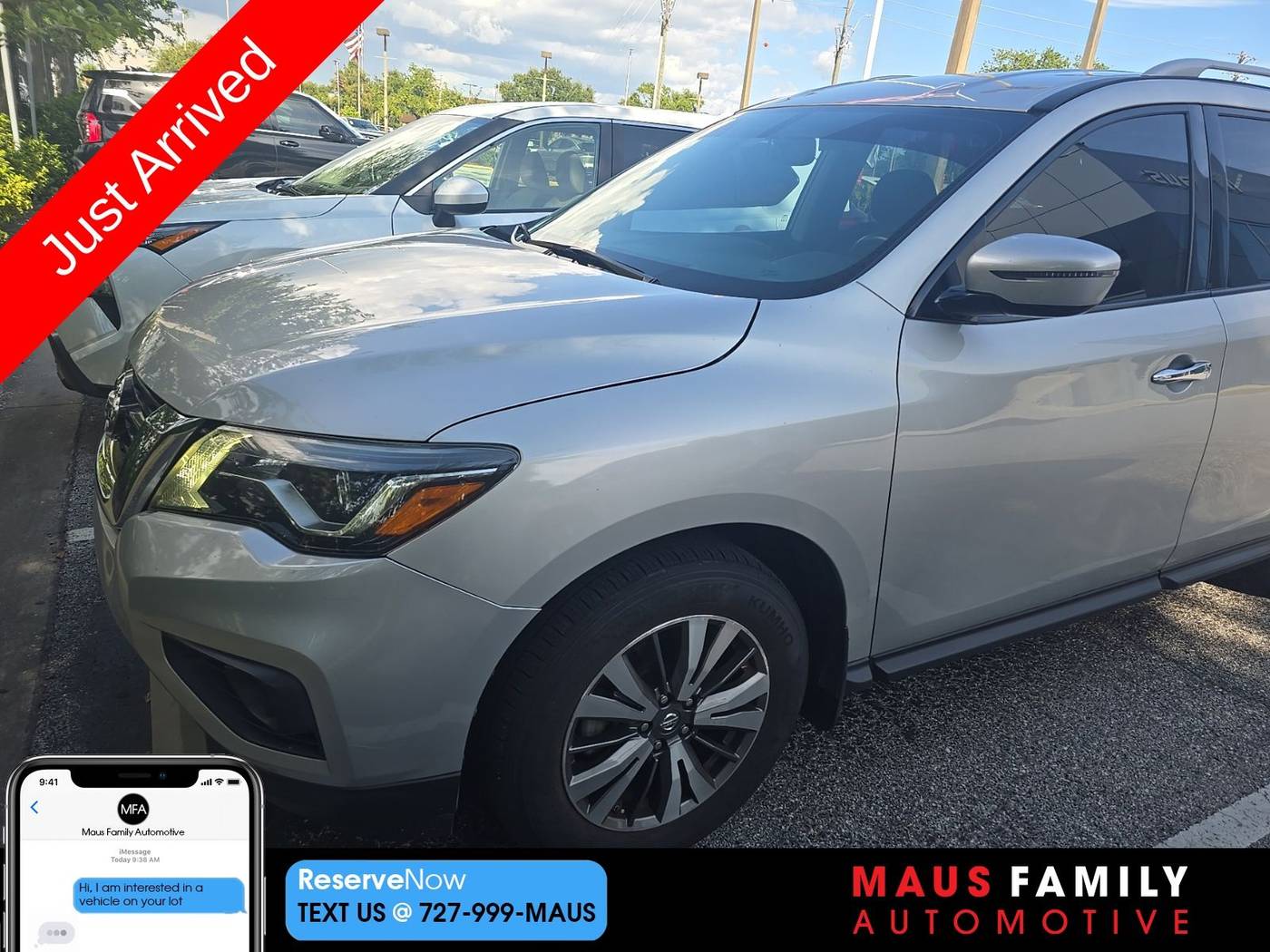 2017 Nissan Pathfinder SV — SUV — 95,850 mi — New Port Richey, FL