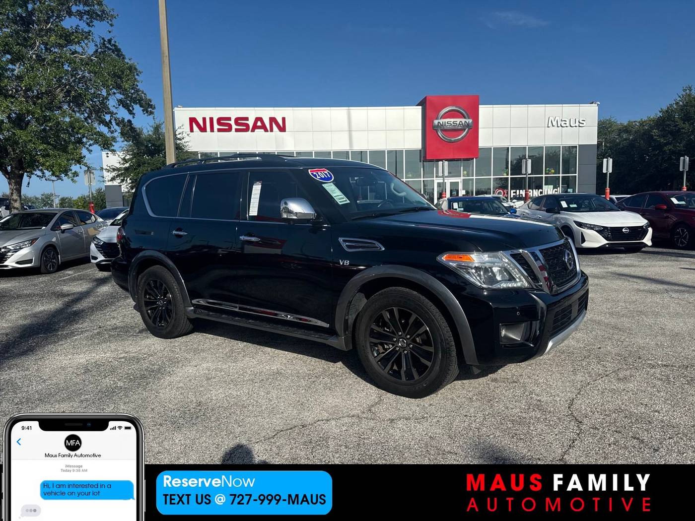 2017 Nissan Armada Platinum — SUV — 92,313 mi — New Port Richey, FL
