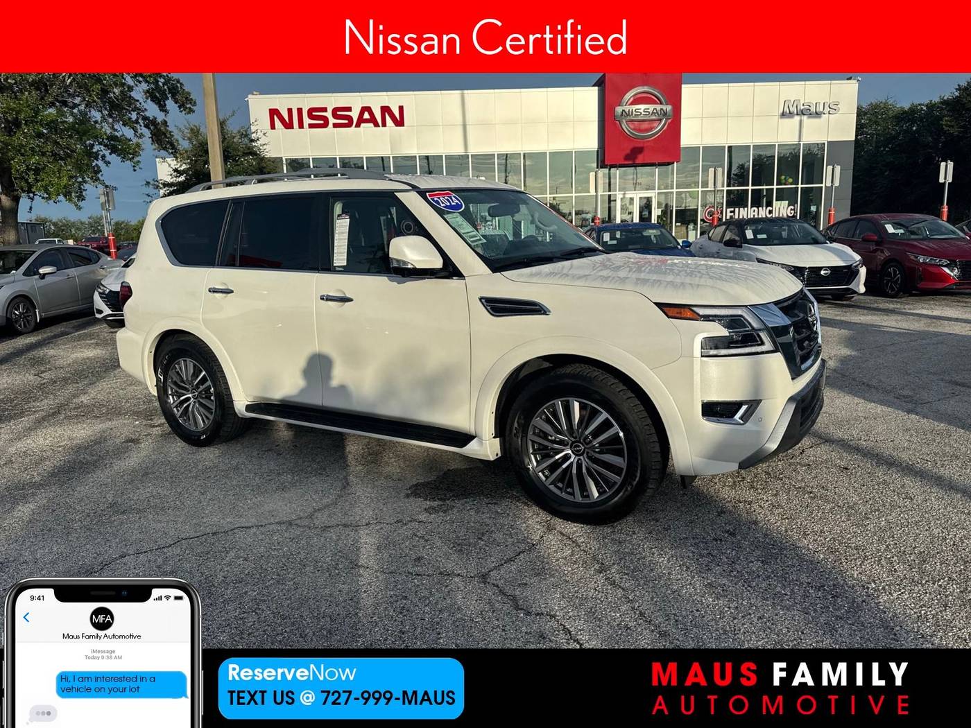 2024 Nissan Armada SL — SUV — 14,669 mi — New Port Richey, FL