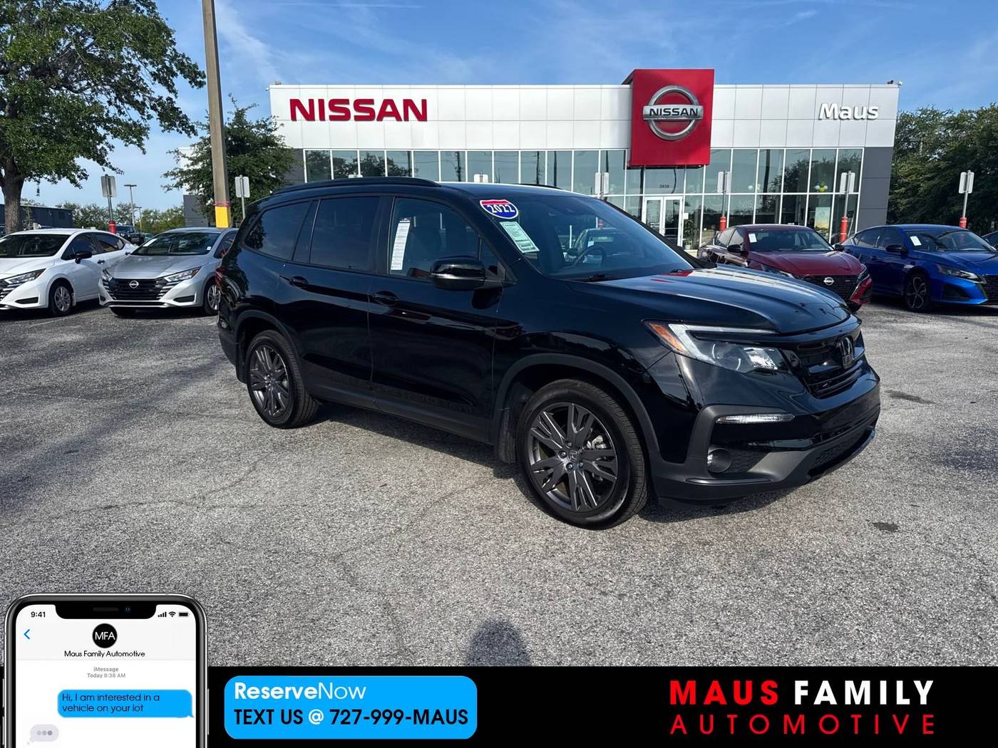 2022 Honda Pilot Sport — SUV — 12,325 mi — New Port Richey, FL