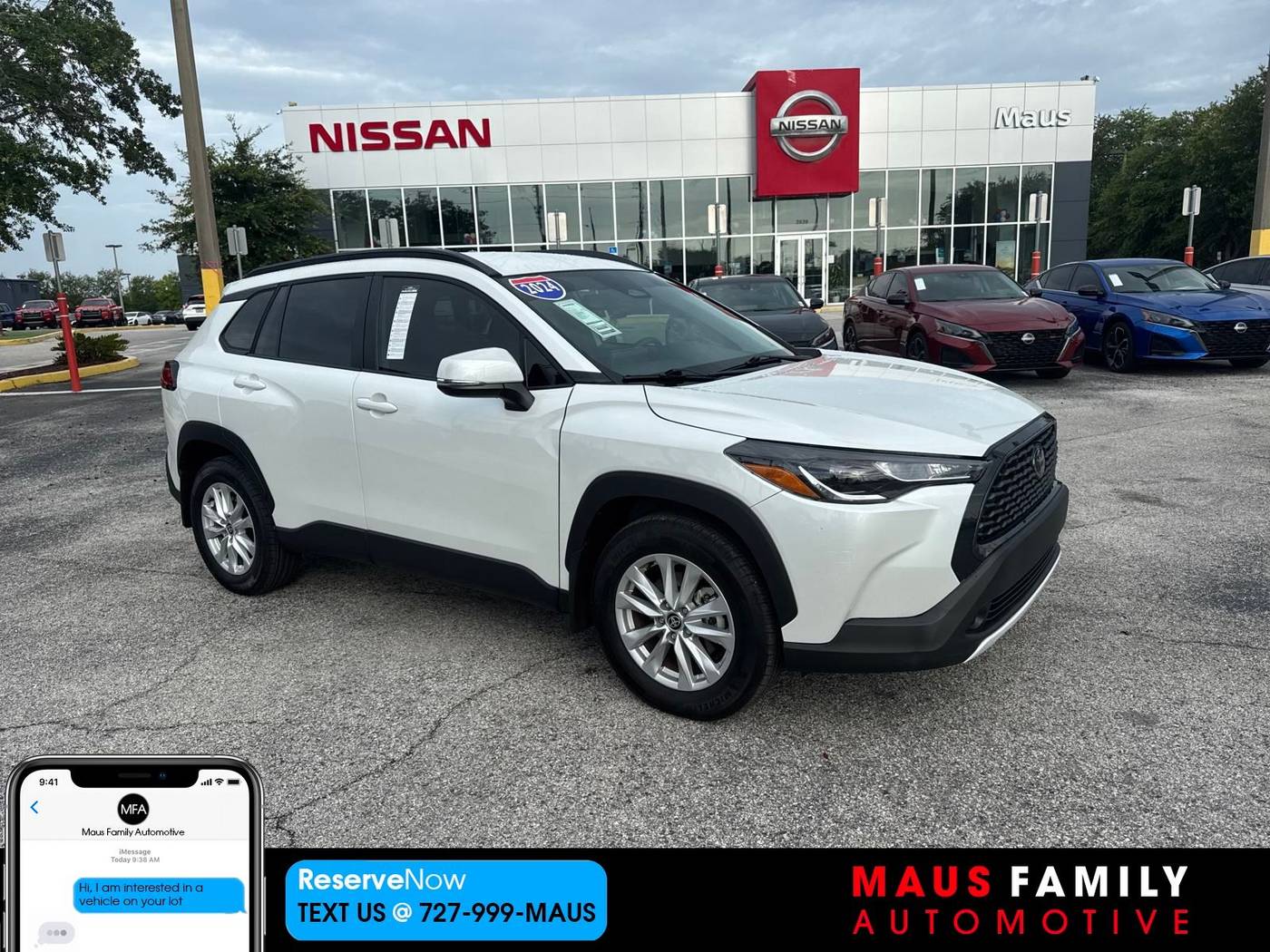 2024 Toyota Corolla Cross LE — SUV — 1,308 mi — New Port Richey, FL