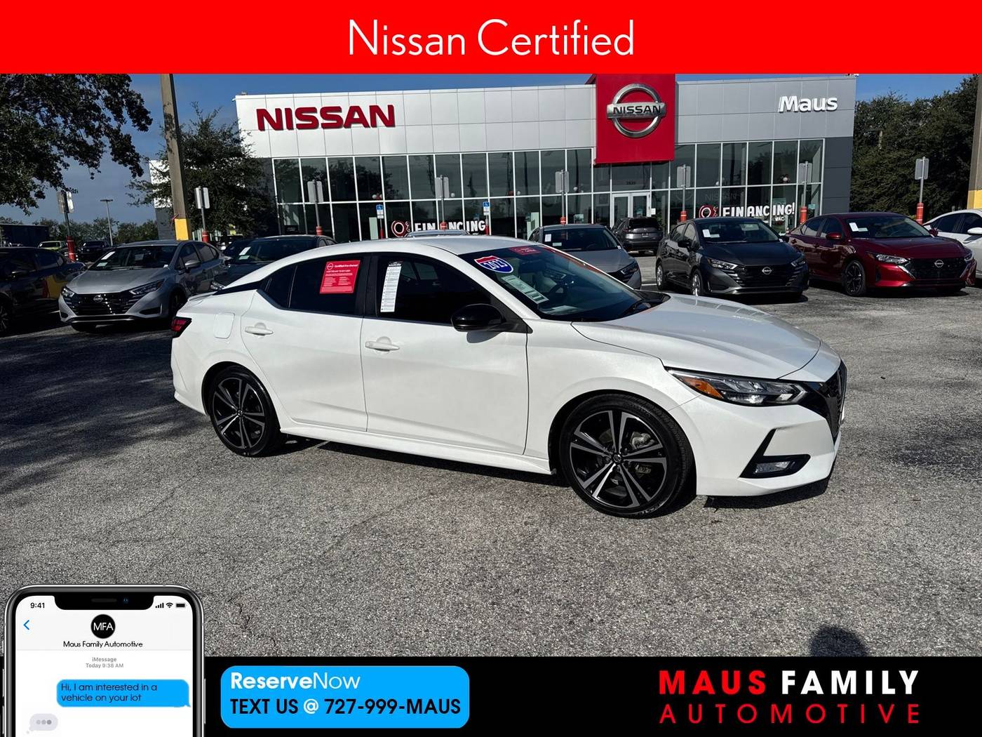 2023 Nissan Sentra SR — Sedan — 26,896 mi — New Port Richey, FL