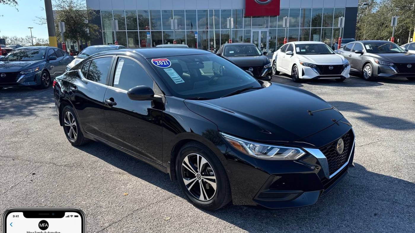2021 Nissan Sentra SV — Sedan — 8,462 mi — New Port Richey, FL