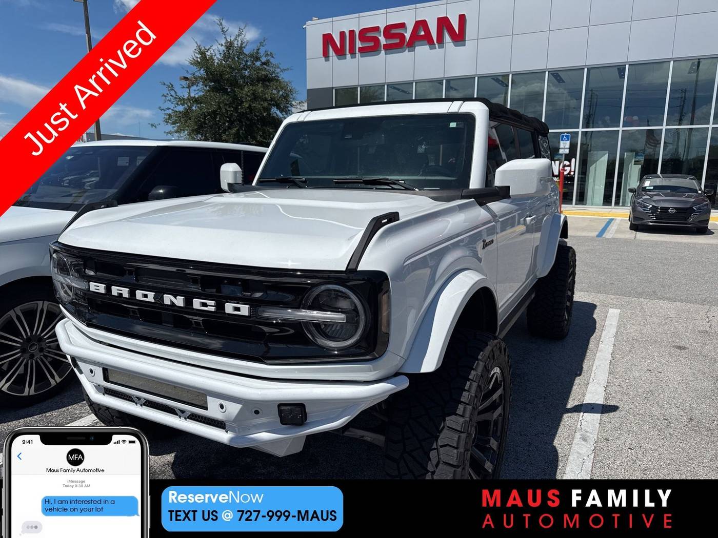 2022 Ford Bronco Outer Banks — SUV — 21,735 mi — New Port Richey, FL