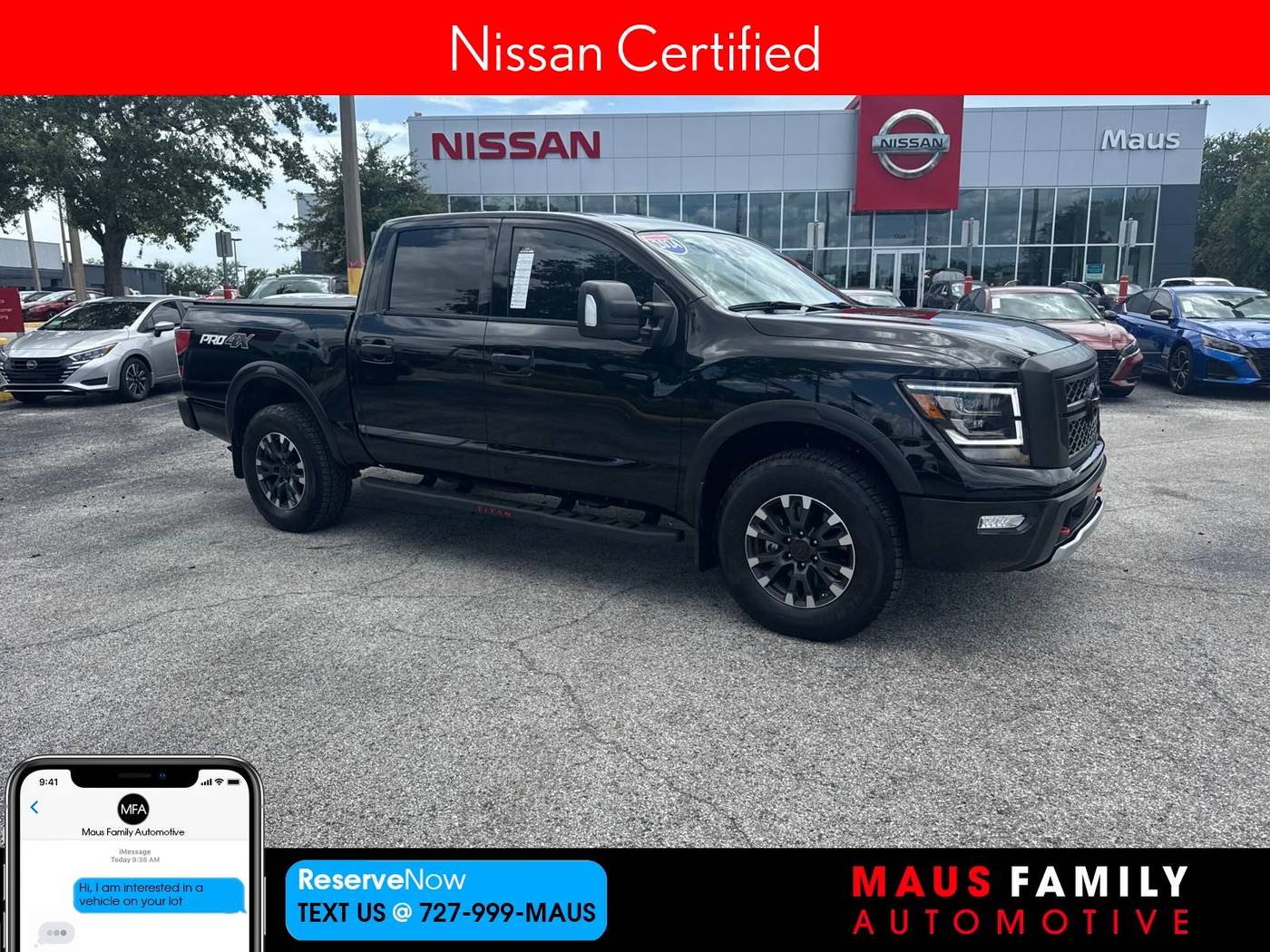 2024 Nissan Titan PRO-4X — Pickup Truck — 7,121 mi — New Port Richey, FL