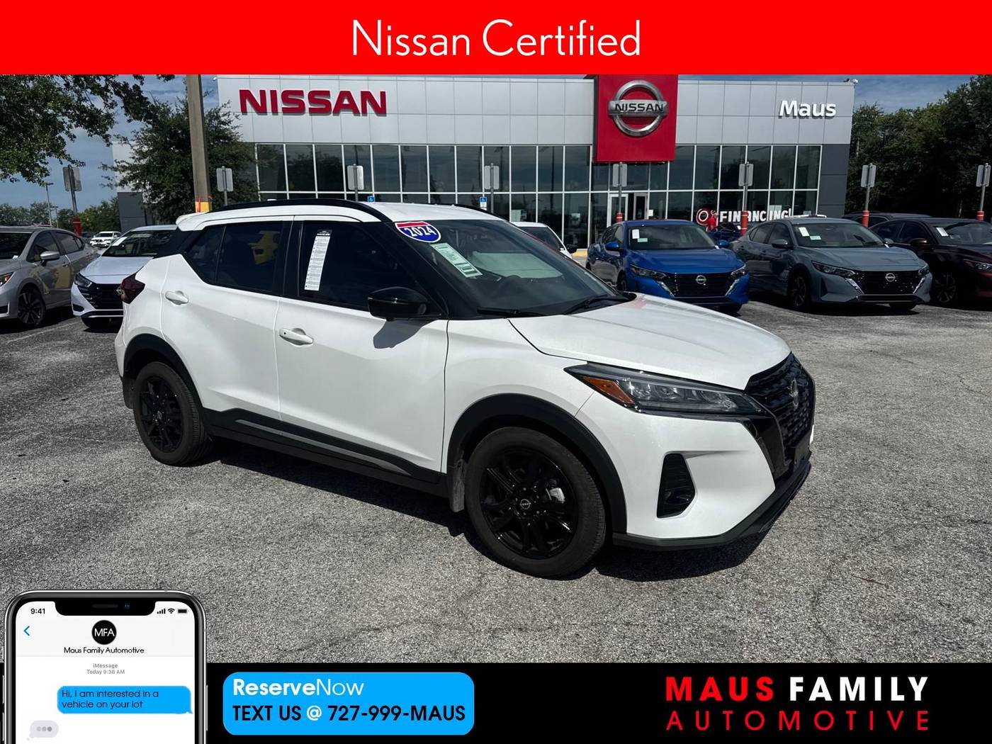 2024 Nissan Kicks SR — SUV — 4,801 mi — New Port Richey, FL