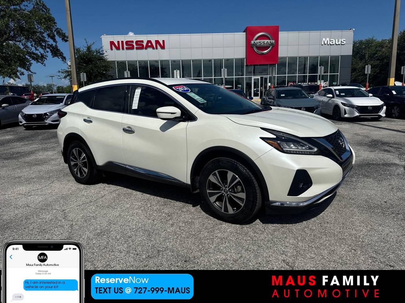 2024 Nissan Murano SV — SUV — 12,421 mi — New Port Richey, FL