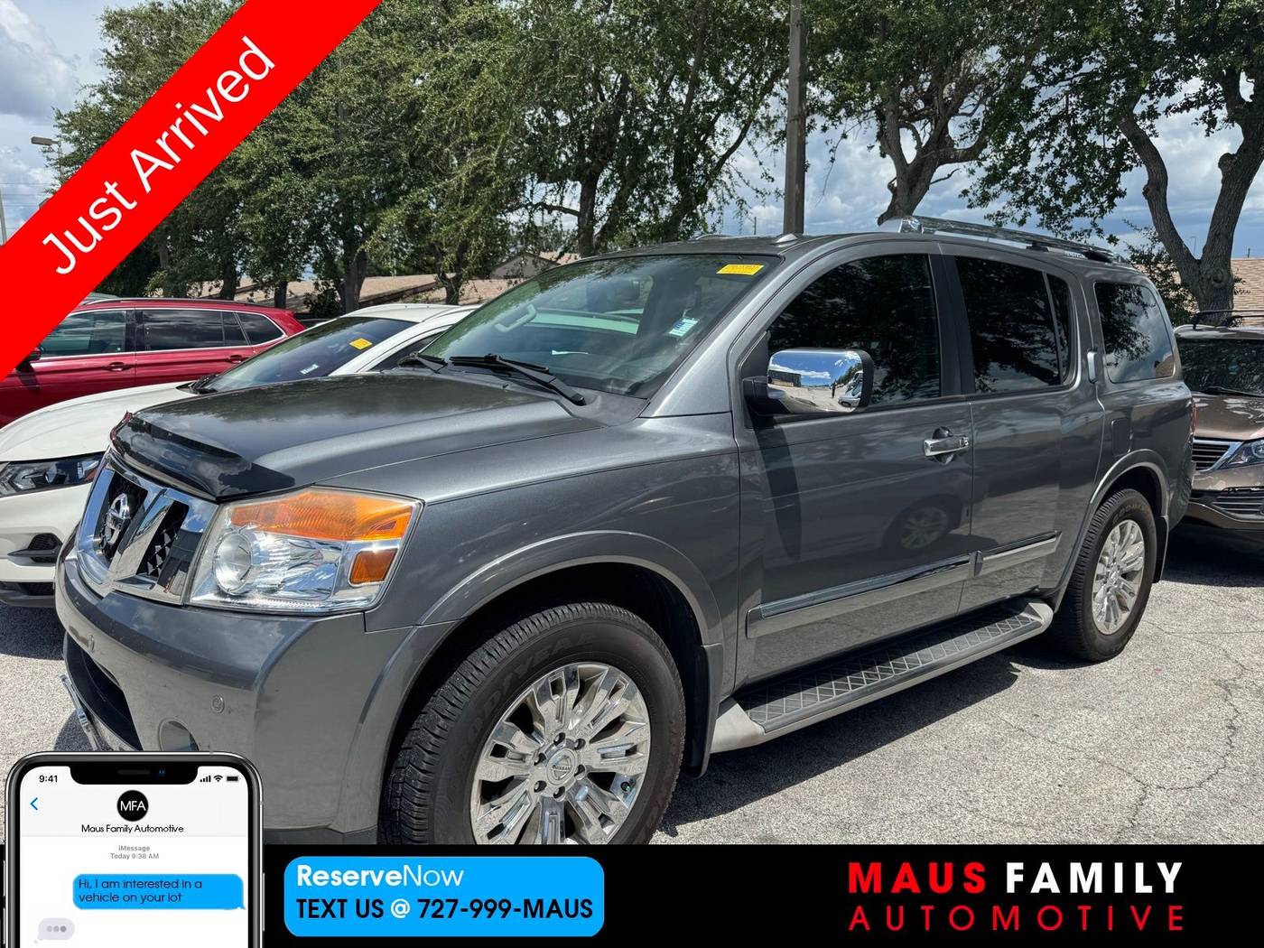 2015 Nissan Armada Platinum — SUV — 71,152 mi — New Port Richey, FL