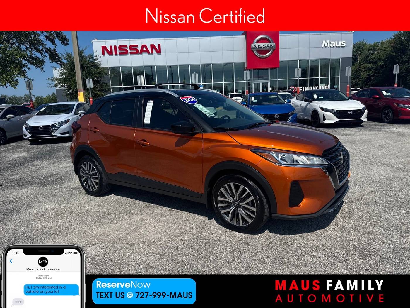 2024 Nissan Kicks SV — SUV — 13,839 mi — New Port Richey, FL