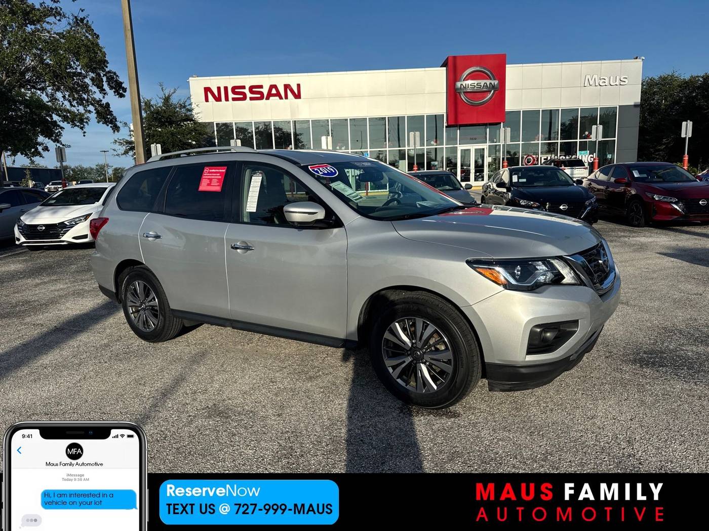 2019 Nissan Pathfinder SL — SUV — 79,791 mi — New Port Richey, FL