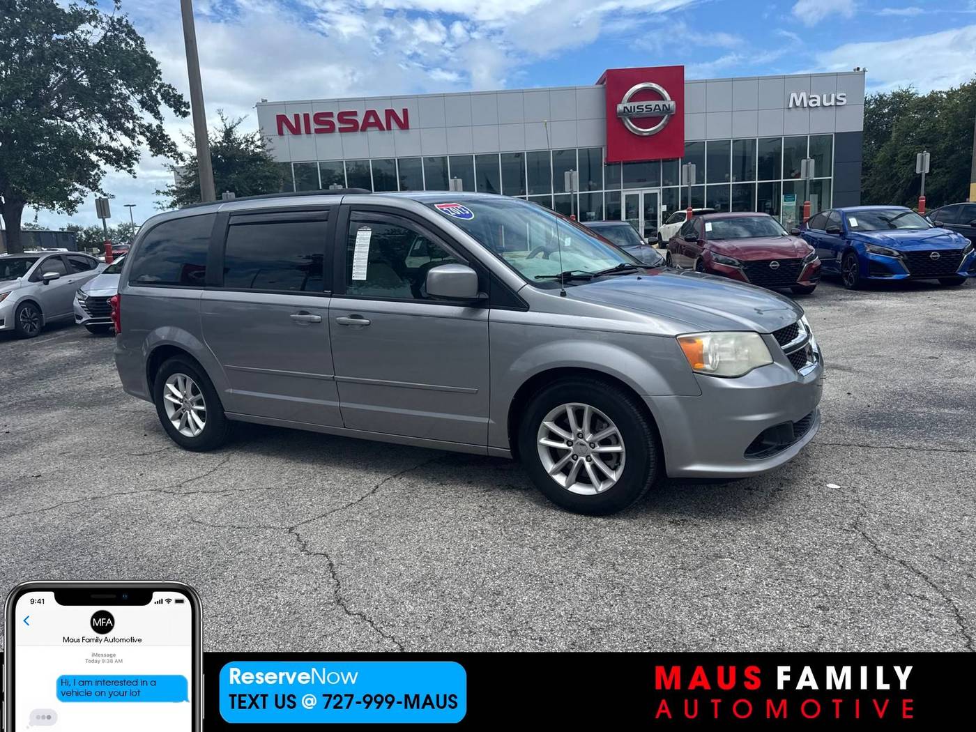 2013 Dodge Grand Caravan SXT — Minivan — 86,508 mi — New Port Richey, FL
