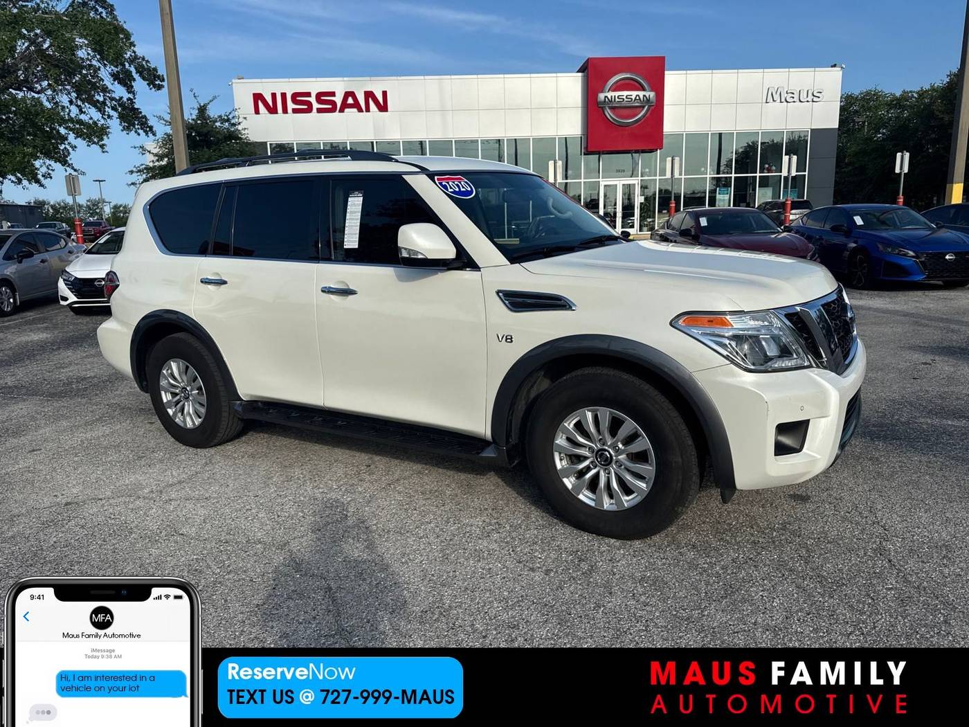 2020 Nissan Armada SV — SUV — 96,612 mi — New Port Richey, FL