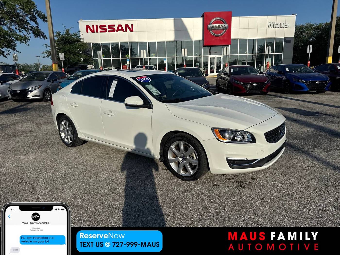2016 Volvo S60 Premier — Sedan — 30,042 mi — New Port Richey, FL