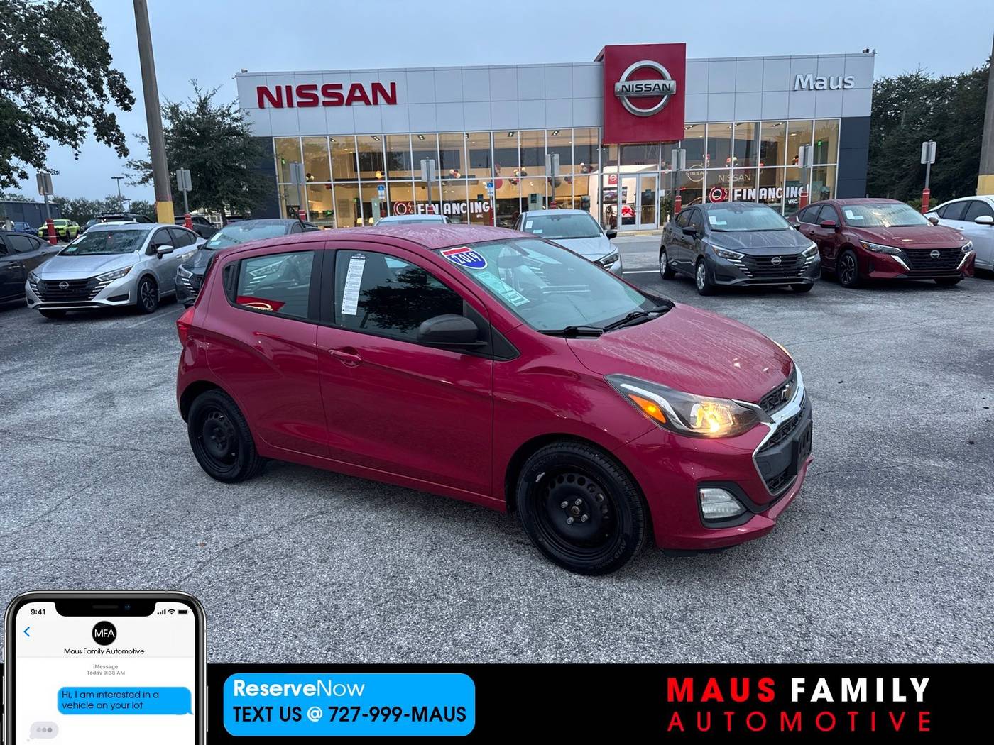2019 Chevrolet Spark LS — Hatchback — 79,052 mi — New Port Richey, FL