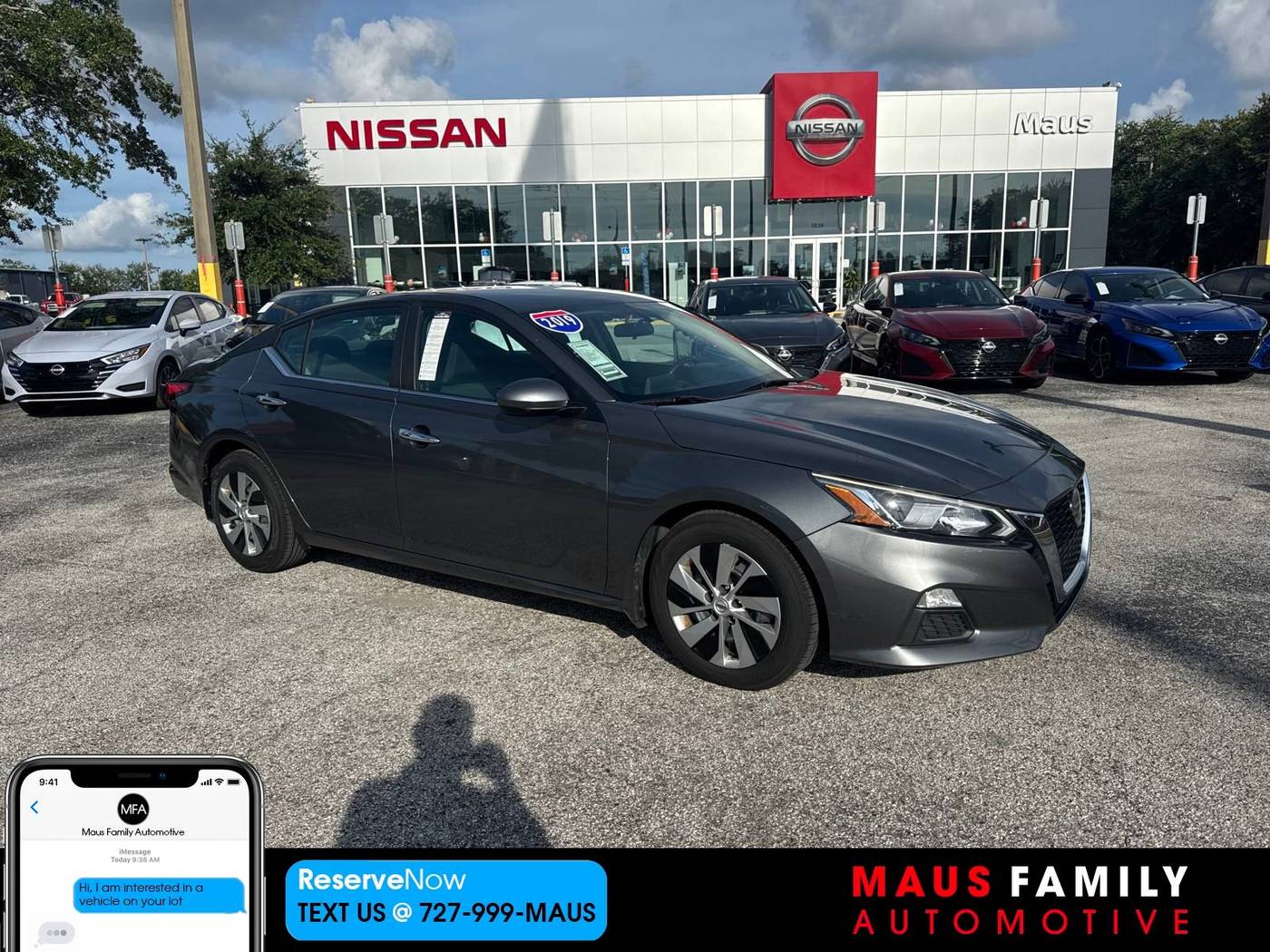2019 Nissan Altima S — Sedan — 45,005 mi — New Port Richey, FL