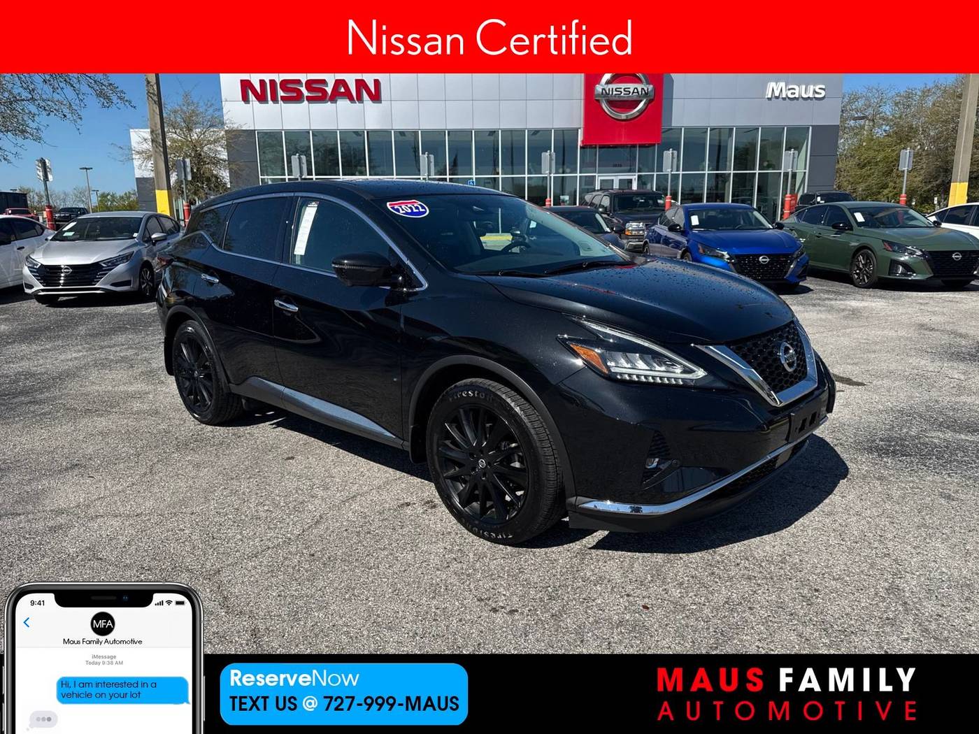 2022 Nissan Murano SL — SUV — 66,245 mi — New Port Richey, FL