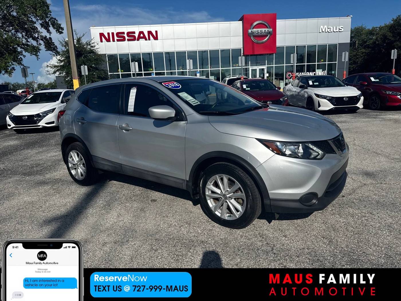 2018 Nissan Rogue Sport S — SUV — 80,451 mi — New Port Richey, FL