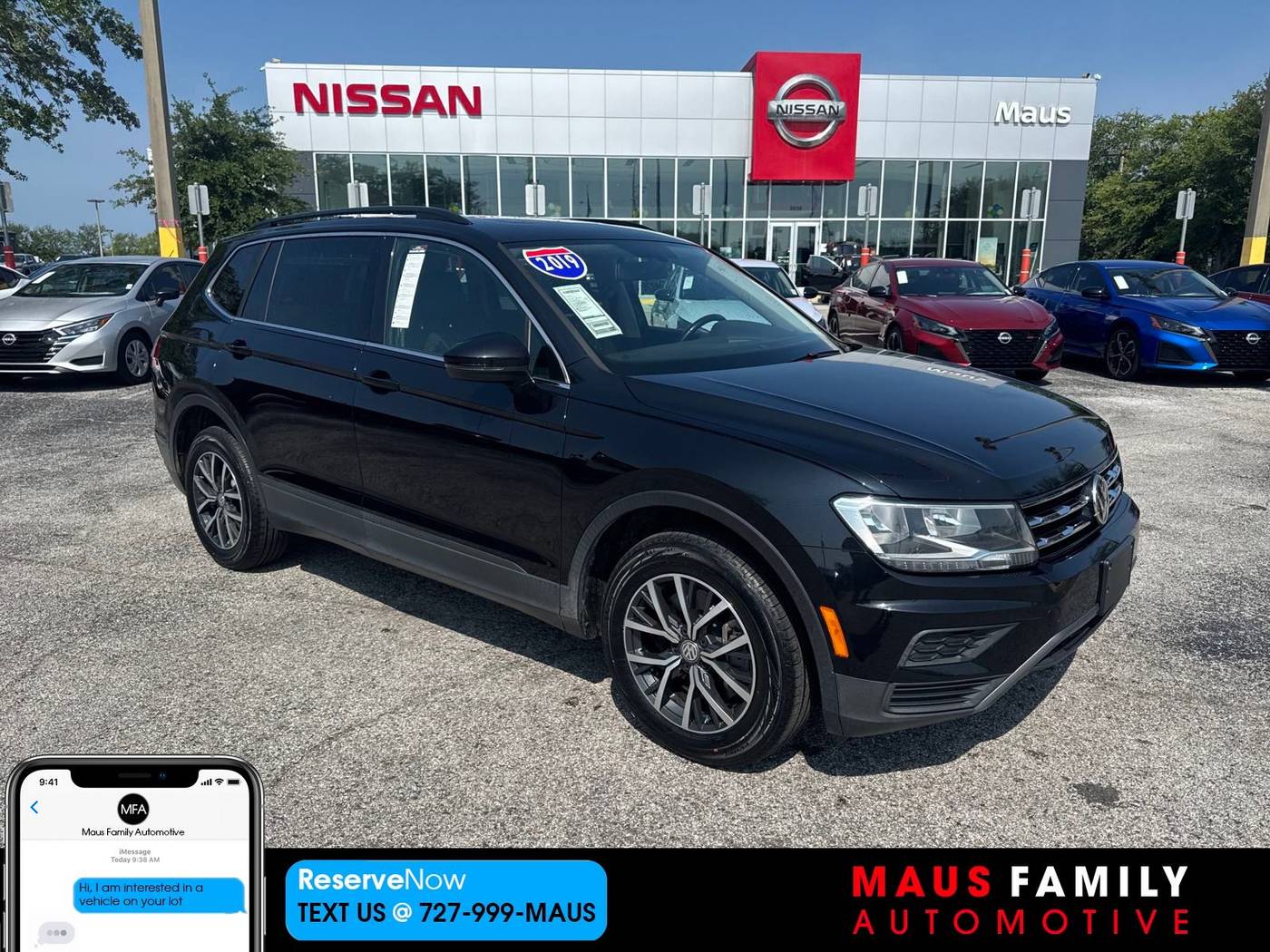 2019 Volkswagen Tiguan SE — SUV — 119,089 mi — New Port Richey, FL