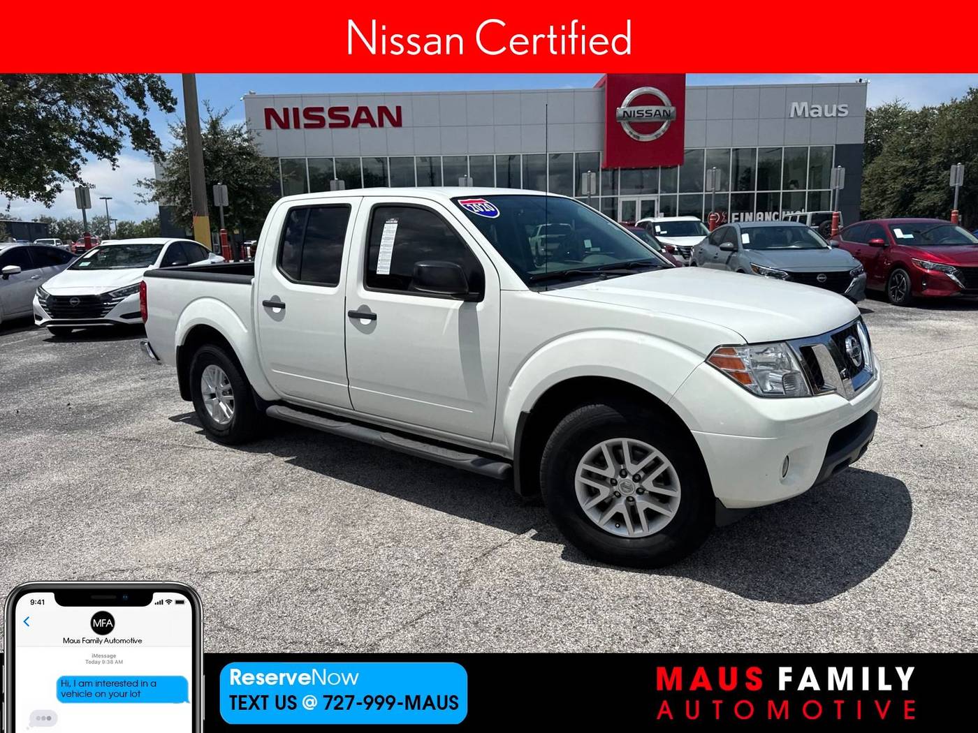 2020 Nissan Frontier SV — Pickup Truck — 27,133 mi — New Port Richey, FL
