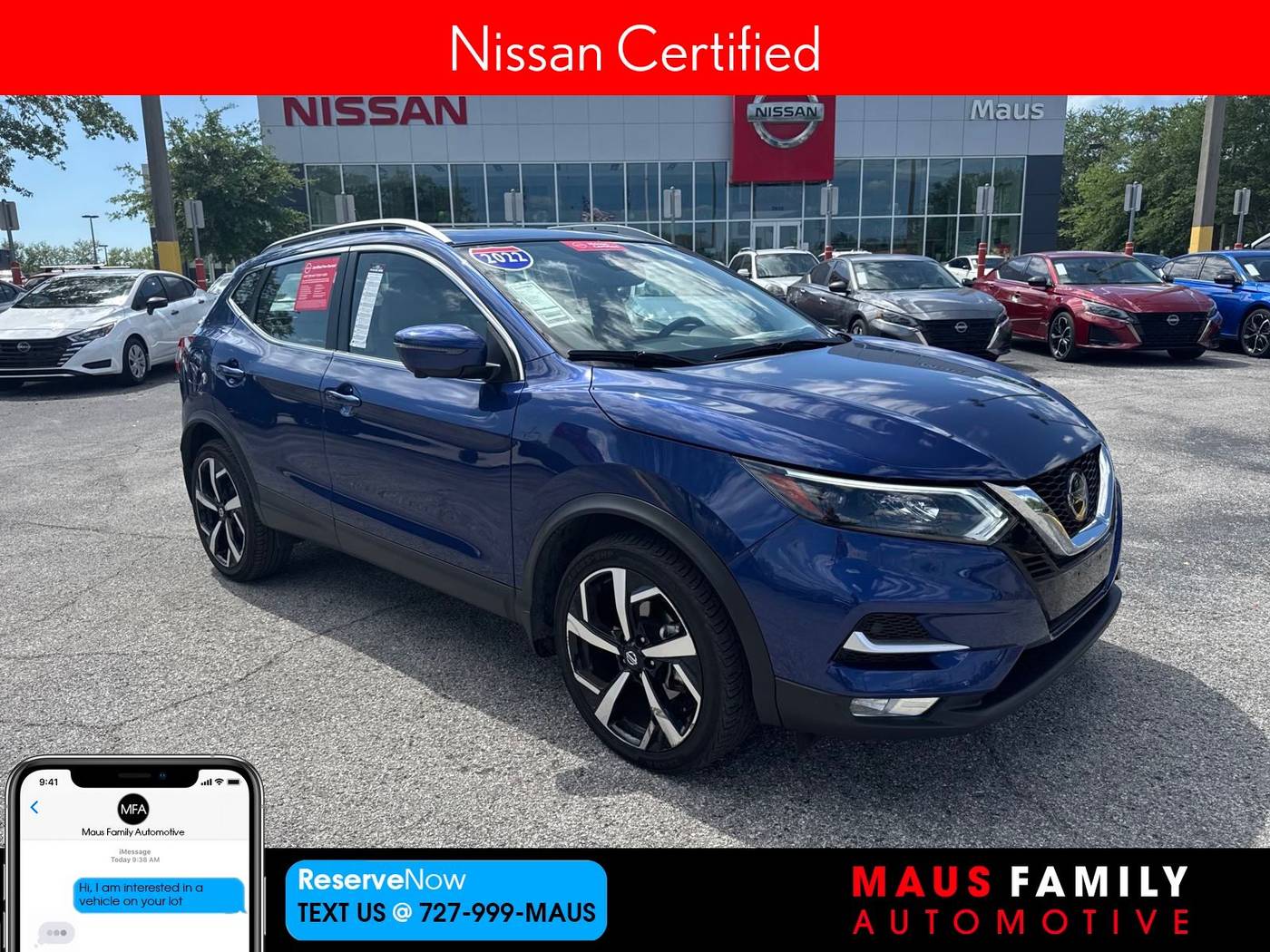 2022 Nissan Rogue Sport SL — SUV — 55,261 mi — New Port Richey, FL