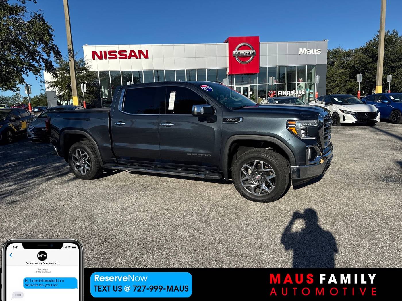 2021 GMC Sierra 1500 SLT — Pickup Truck — 43,139 mi — New Port Richey, FL