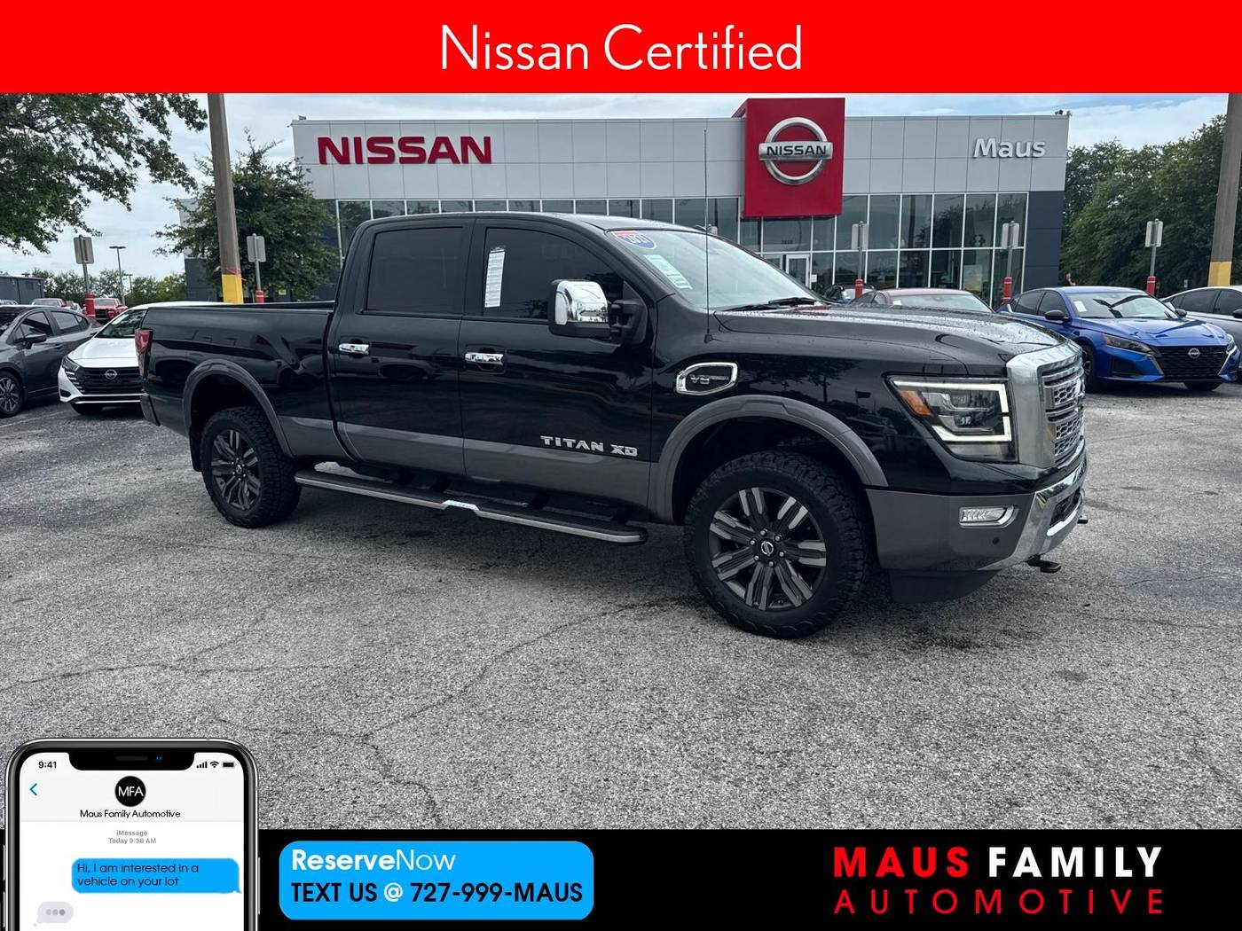 2021 Nissan Titan XD Platinum Reserve — Pickup Truck — 43,029 mi — New Port Richey, FL