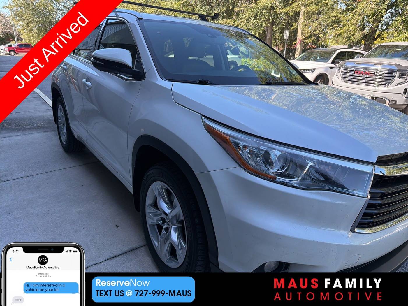 2015 Toyota Highlander Limited — SUV — 100,183 mi — New Port Richey, FL