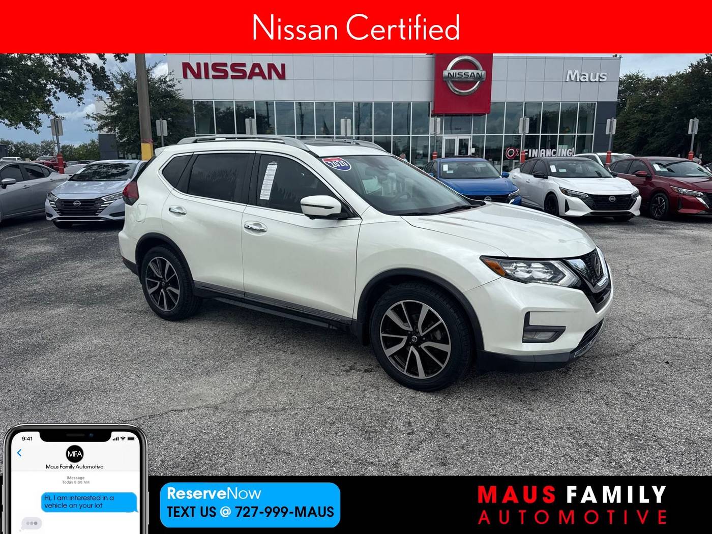 2020 Nissan Rogue SL — SUV — 35,625 mi — New Port Richey, FL