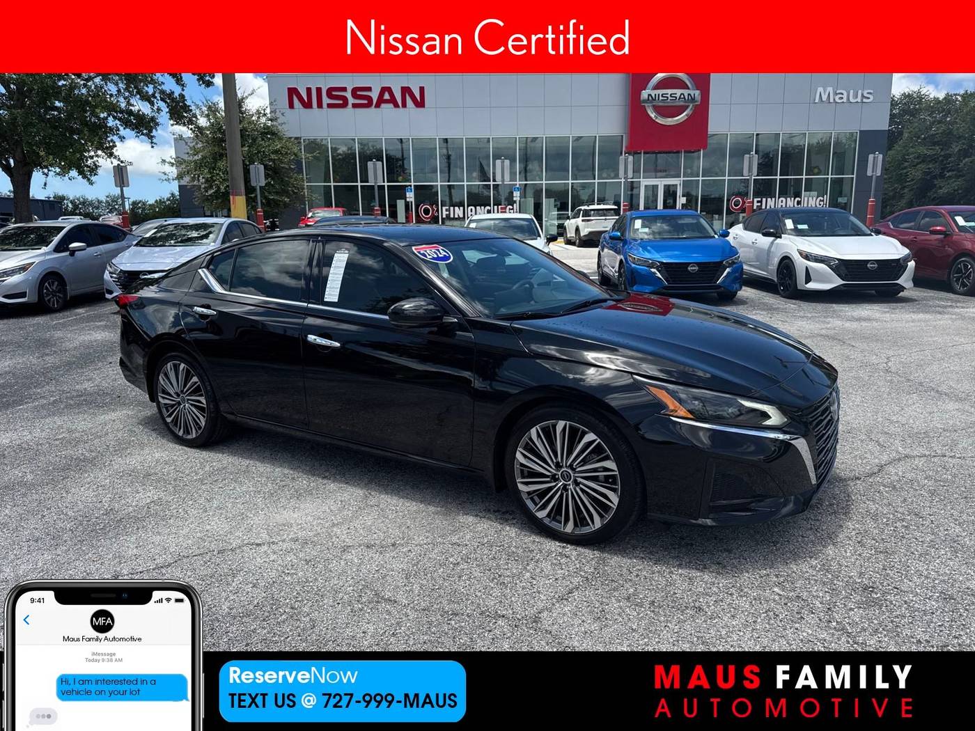 2024 Nissan Altima SL — Sedan — 2,589 mi — New Port Richey, FL