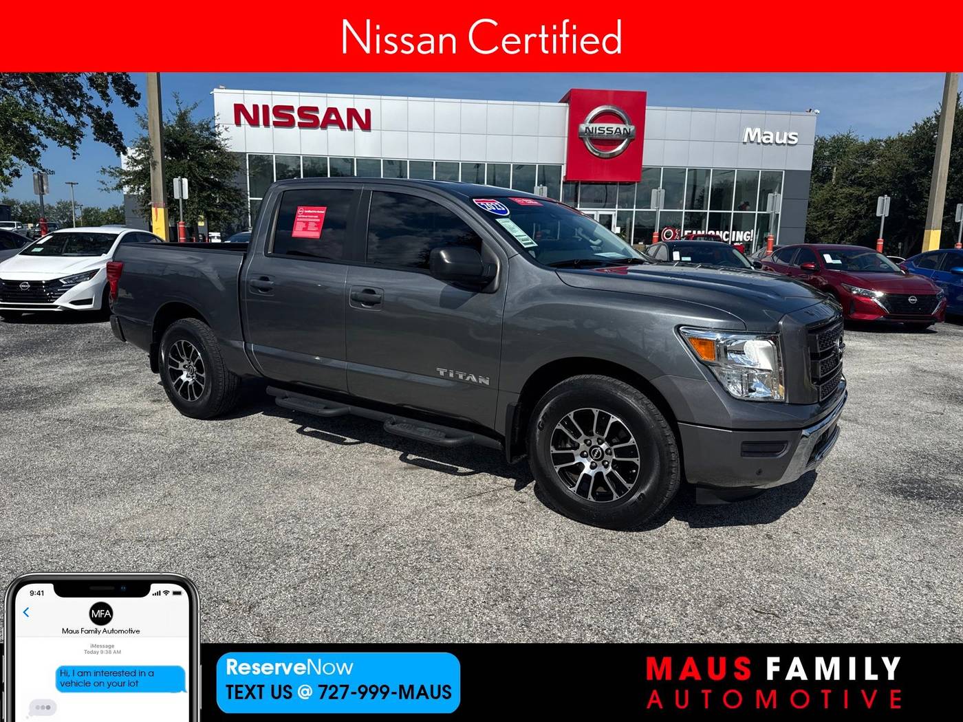 2023 Nissan Titan SV — Pickup Truck — 26,866 mi — New Port Richey, FL