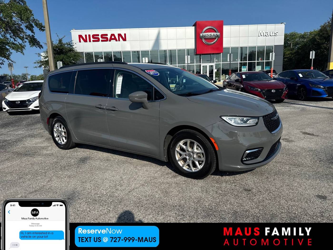 2022 Chrysler Pacifica Touring L — Minivan — 59,026 mi — New Port Richey, FL