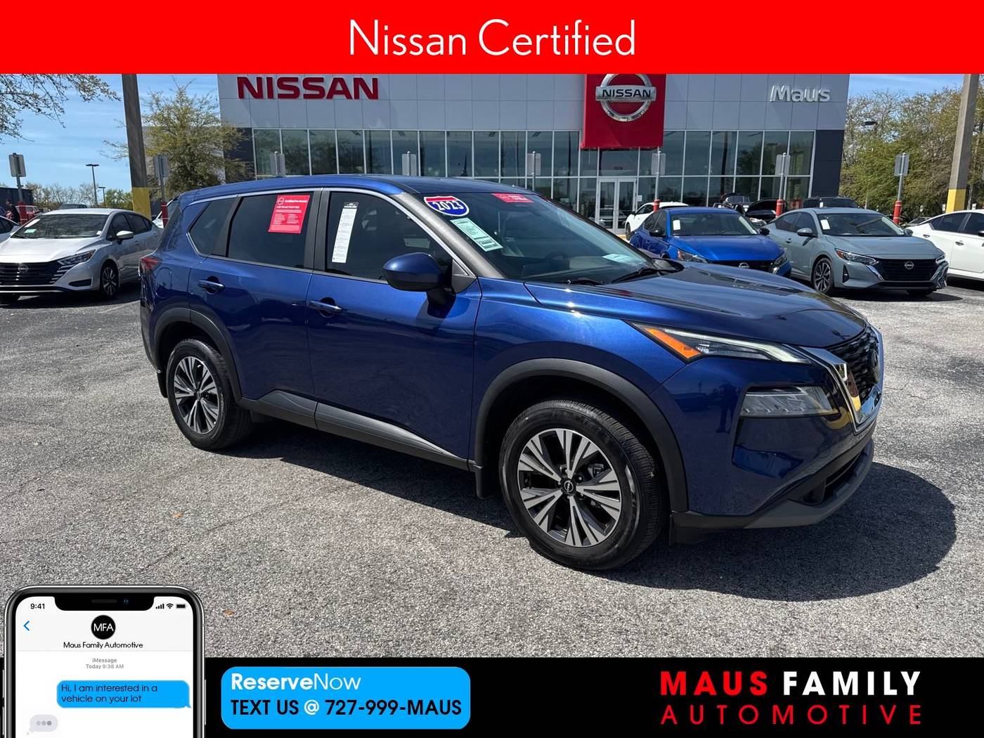 2023 Nissan Rogue SV — SUV — 15,545 mi — New Port Richey, FL