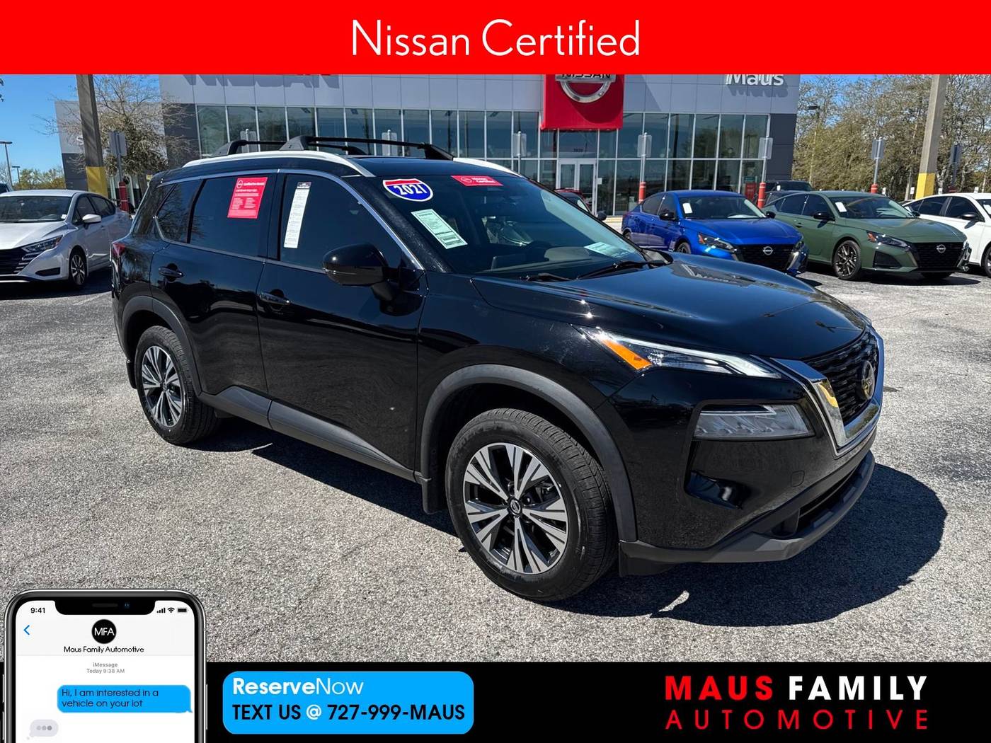 2021 Nissan Rogue SV — SUV — 24,700 mi — New Port Richey, FL