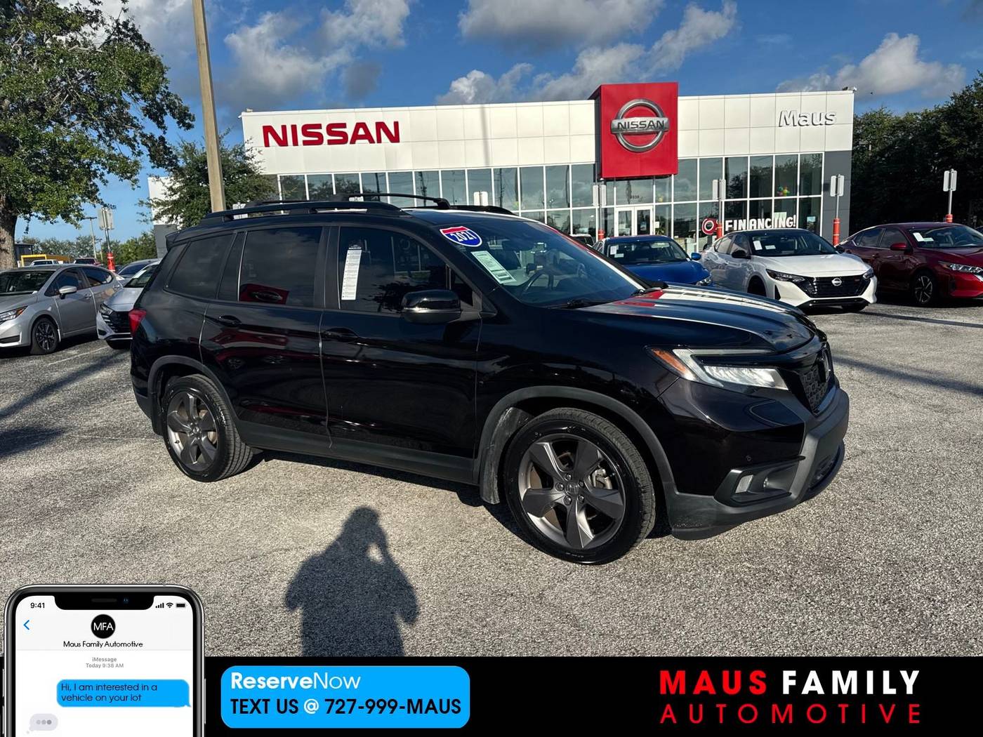 2021 Honda Passport Touring — SUV — 39,560 mi — New Port Richey, FL