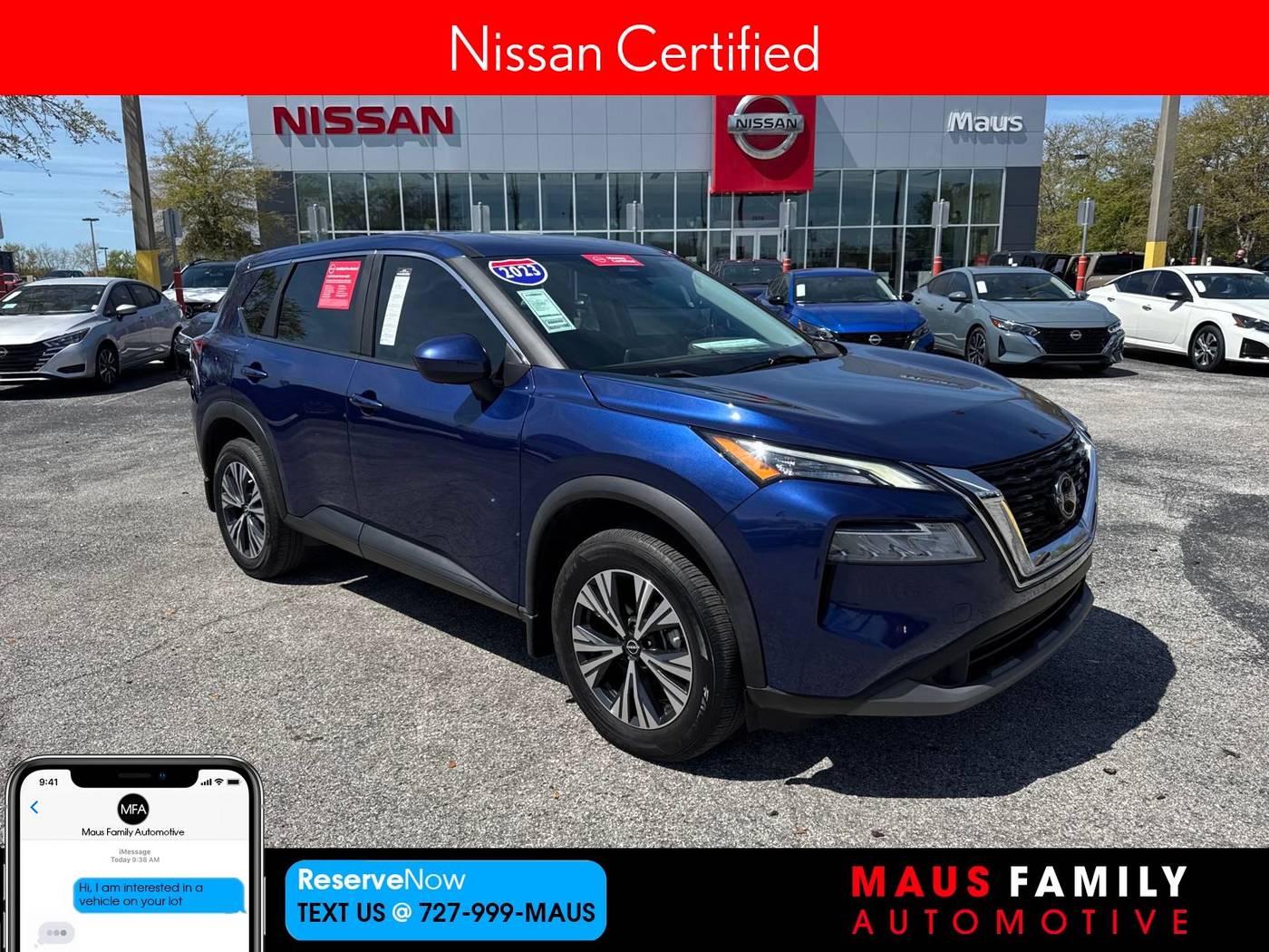 2023 Nissan Rogue SV — SUV — 13,980 mi — New Port Richey, FL